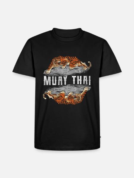 Muay Thai - Men's Premium Organic T-Shirt - black