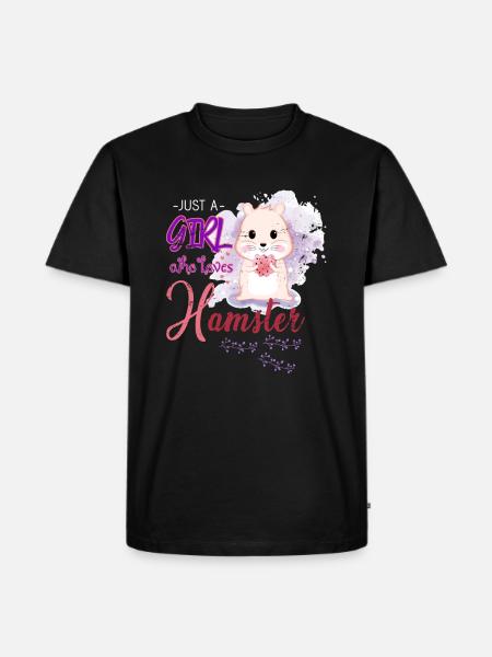 Hamster animal cage - Men's Premium Organic T-Shirt - black