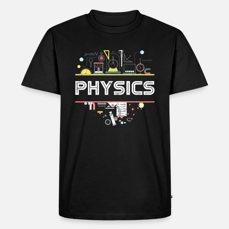 Physics quantum physics - Men's Premium Organic T-Shirt - black