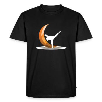 Taekwondo Korea competition - Men's Premium Organic T-Shirt - black - Front - Nico (187cm)