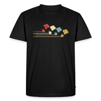 Bassgitarre Musik Musiker - Männer Premium Bio T-Shirt - Schwarz - Vorne - Nico (187cm)
