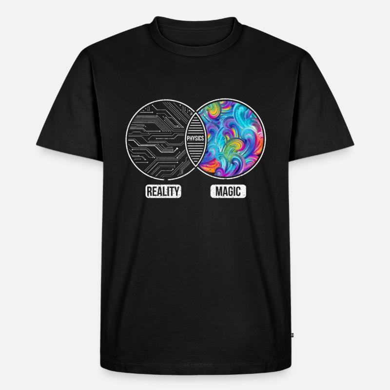 Physics Science Gift Idea - Men's Premium Organic T-Shirt - black