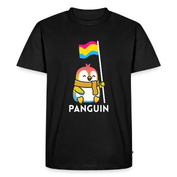 Pansexual Gay Pride - Men's Premium Organic T-Shirt - black - Front - Nico (187cm)