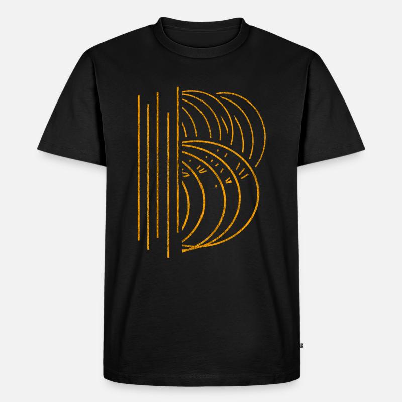 Physik - Männer Premium Bio T-Shirt - Schwarz