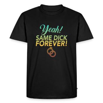 JGA Jungesellinnen Adieu Same Dick Forever - T-shirt Premium bio Homme - noir - Devant - Nico (187cm)
