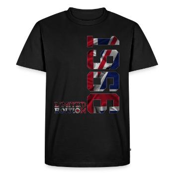ENGLAND LIMITED EDITION 1966 UK 60TH BIRTHDAY - Men's Premium Organic T-Shirt - black - Front - Nico (187cm)