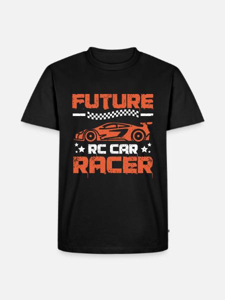 Future Rc car racer - Männer Premium Bio T-Shirt - Schwarz