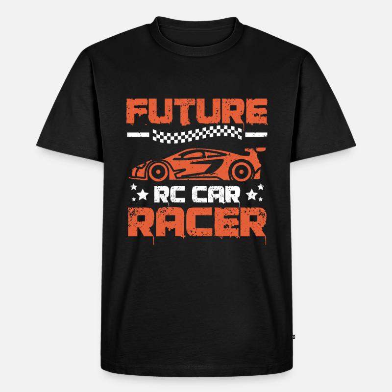 Future Rc car racer - Männer Premium Bio T-Shirt - Schwarz