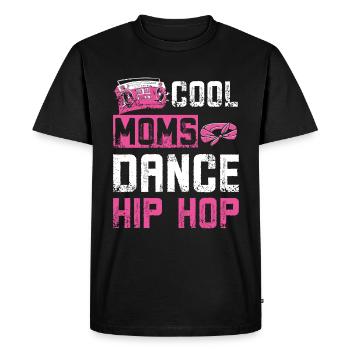Moms dance Hip Hop - Men's Premium Organic T-Shirt - black - Front - Nico (187cm)