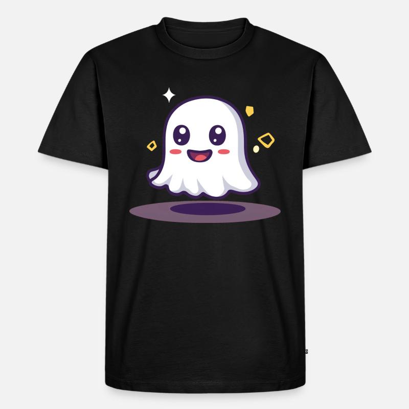 Geist - Männer Premium Bio T-Shirt - Schwarz