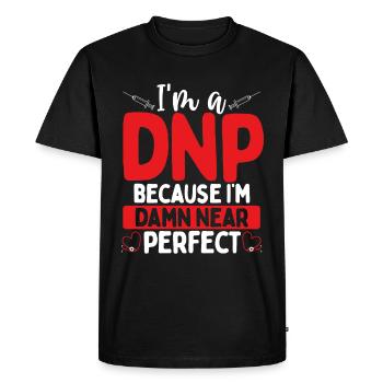 DNP Nurse Appreciation DNP Doctor DNP Degree - Men's Premium Organic T-Shirt - black - Front - Nico (187cm)