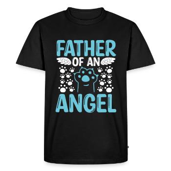 Cat Owner Pet Memory Loss of Cat Remembrance - Men's Premium Organic T-Shirt - black - Front - Nico (187cm)