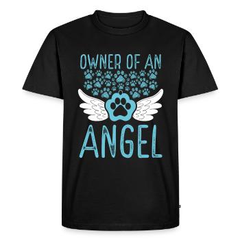 Cat Mom Cat Condolences Remembrance Cat Dad - Men's Premium Organic T-Shirt - black - Front - Nico (187cm)