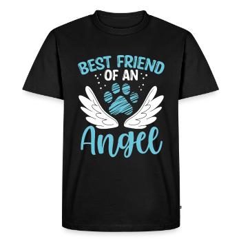 Propriétaire de chien Perte de mémoire d’animal de compagnie du souvenir du chien - T-shirt Premium bio Homme - noir - Devant - Nico (187cm)