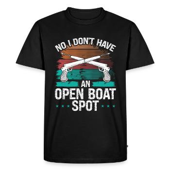 Spearfisher Apnea Diver Speargun Spear Dive - T-shirt Premium bio Homme - noir - Devant - Nico (187cm)