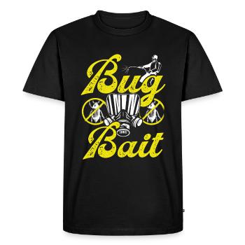 Pest Control Technician Bug Bait Animal Control - Men's Premium Organic T-Shirt - black - Front - Nico (187cm)