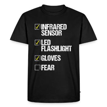 Animal Control Bug Killer Pest Control Worker - Men's Premium Organic T-Shirt - black - Front - Nico (187cm)