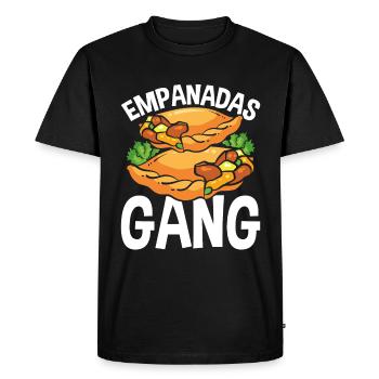 Empanada Maker Food Lover Empanadas Gang - Men's Premium Organic T-Shirt - black - Front - Nico (187cm)