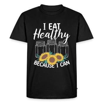 Nourriture de saison de mise en conserve Homesteading Canner Homestead - T-shirt Premium bio Homme - noir - Devant - Nico (187cm)