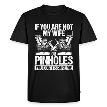 Automobile Peintre de voiture Femme Pulvérisateur de véhicule - T-shirt Premium bio Homme - noir - Devant - Nico (187cm)