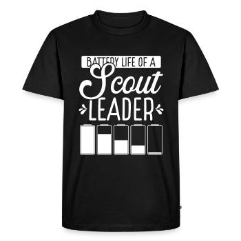 Scouting Girl Scout Leader Club Scouting Tours - Men's Premium Organic T-Shirt - black - Front - Nico (187cm)