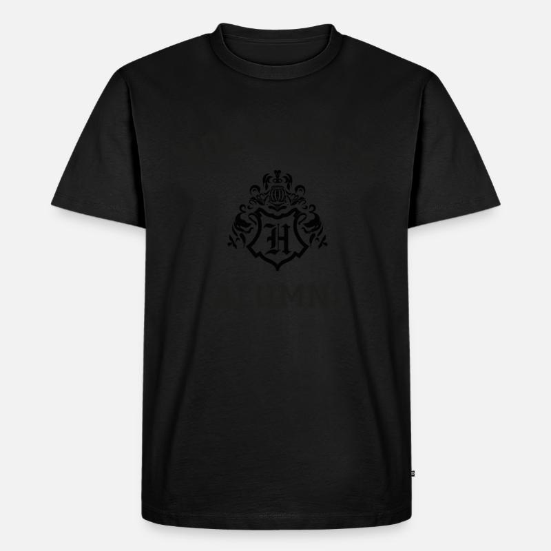 Harry Potter Hogwarts Alumni - Männer Premium Bio T-Shirt - undefined