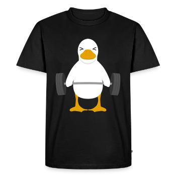 Weightlifting - T-shirt Premium bio Homme - noir - Devant - Nico (187cm)