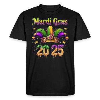 Carnival 2025 outfits for men and women tshirt - Men's Premium Organic T-Shirt - black - Front - Nico (187cm)