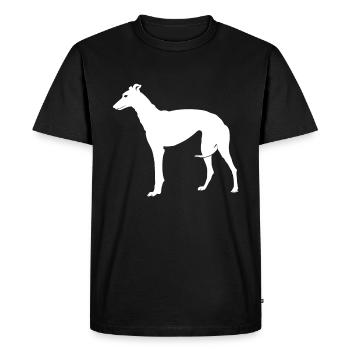 Greyhound Greyhound - T-shirt Premium bio Homme - noir - Devant - Nico (187cm)