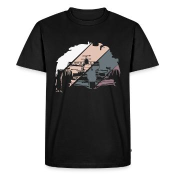 Open Wheel Racing Race Racer - T-shirt Premium bio Homme - noir - Devant - Nico (187cm)