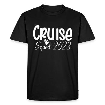 Cruise Squad 2023 - Men's Premium Organic T-Shirt - black - Front - Nico (187cm)