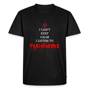I can't - Men's Premium Organic T-Shirt - black - Front - Nico (187cm)
