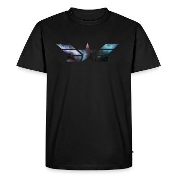 Stardust américain - T-shirt Premium bio Homme - noir - Devant - Nico (187cm)