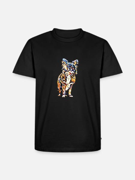 Chihuahua - Männer Premium Bio T-Shirt - Schwarz
