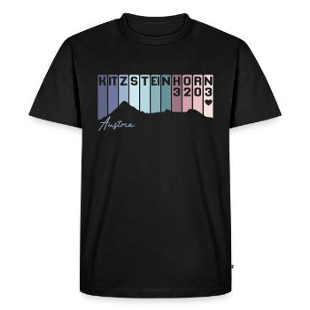 Kitzsteinhorn Hohe Tauern Salzburg Austria Kaprun - T-shirt Premium bio Homme - noir - Devant - Nico (187cm)