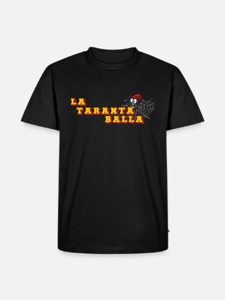 The taranta dances - Men's Premium Organic T-Shirt - black