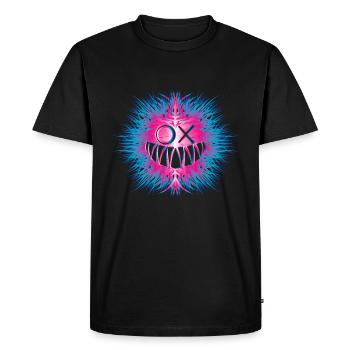 Rave Face Festival 2021 - T-shirt Premium bio Homme - noir - Devant - Nico (187cm)