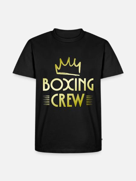 Équipe de boxe - T-shirt Premium bio Homme - noir