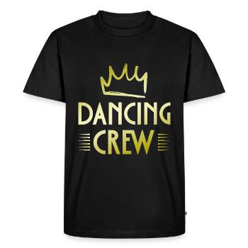 Dancing Crew - Men's Premium Organic T-Shirt - black - Front - Nico (187cm)