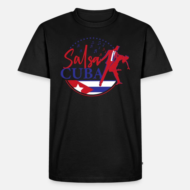 Salsa, Salsa Salsa Dance, tanzen - Männer Premium Bio T-Shirt - Schwarz