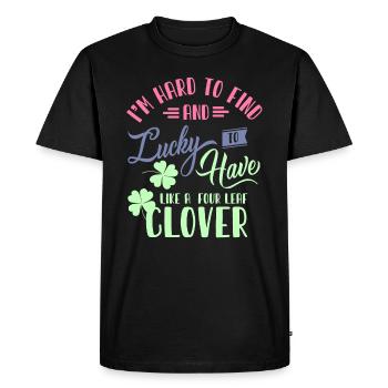 Rousses, rousses Irlandaises, Irlandaises - T-shirt Premium bio Homme - noir - Devant - Nico (187cm)