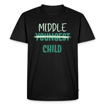 Frères et sœurs, plus jeunes frères et sœurs, plus âgés - T-shirt Premium bio Homme - noir - Devant - Nico (187cm)
