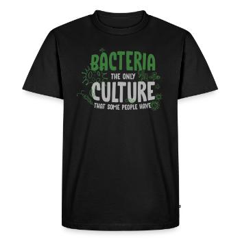Biologie, biologie Chimie, Génétique, - T-shirt Premium bio Homme - noir - Devant - Nico (187cm)