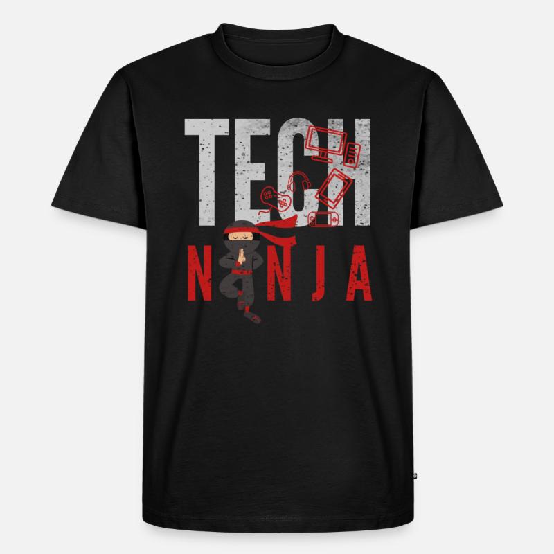 tech, tech analyst, programmateur, - T-shirt Premium bio Homme - noir