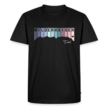 Kaiser Wilder Tirol Kitzbühel Austria Autriche - T-shirt Premium bio Homme - noir - Devant - Nico (187cm)