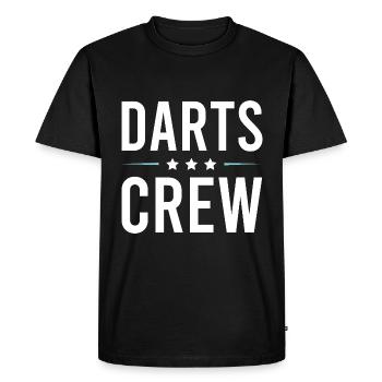 Équipe de fléchettes - T-shirt Premium bio Homme - noir - Devant - Nico (187cm)