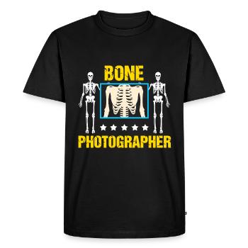 Je joue avec Scan - Radiologist - T-shirt Premium bio Homme - noir - Devant - Nico (187cm)