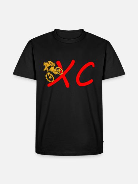 Cross Country XC - Men's Premium Organic T-Shirt - black