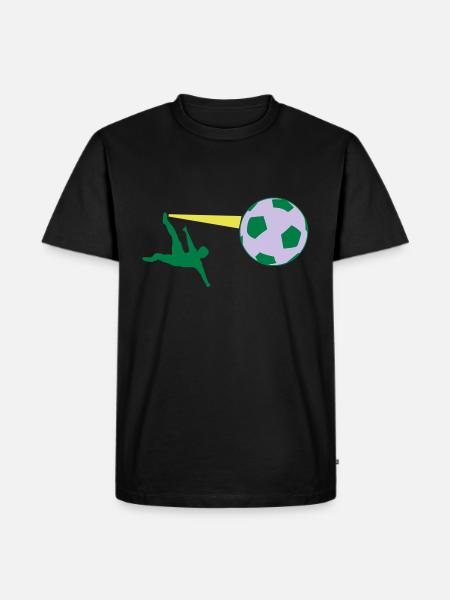 de soccer - T-shirt Premium bio Homme - noir