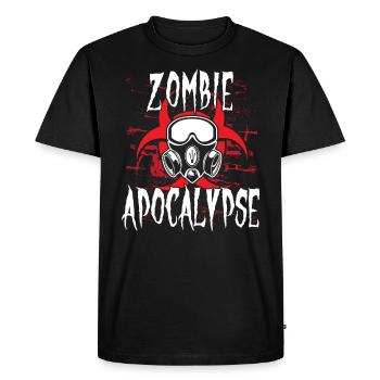 Be ready for the zombie apocalypse - Men's Premium Organic T-Shirt - black - Front - Nico (187cm)